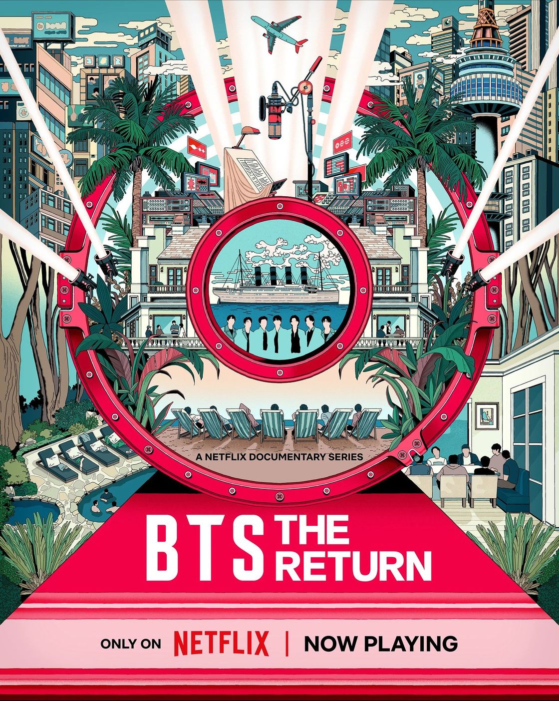 BTS: The Return — poster
